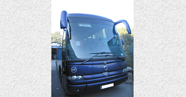 LA FLOTA. PULLMANS LLANEZA. ASTURIAS.