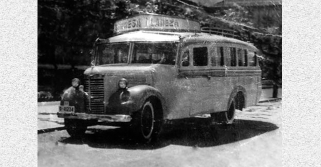 LA FLOTA. PULLMANS LLANEZA. ASTURIAS.